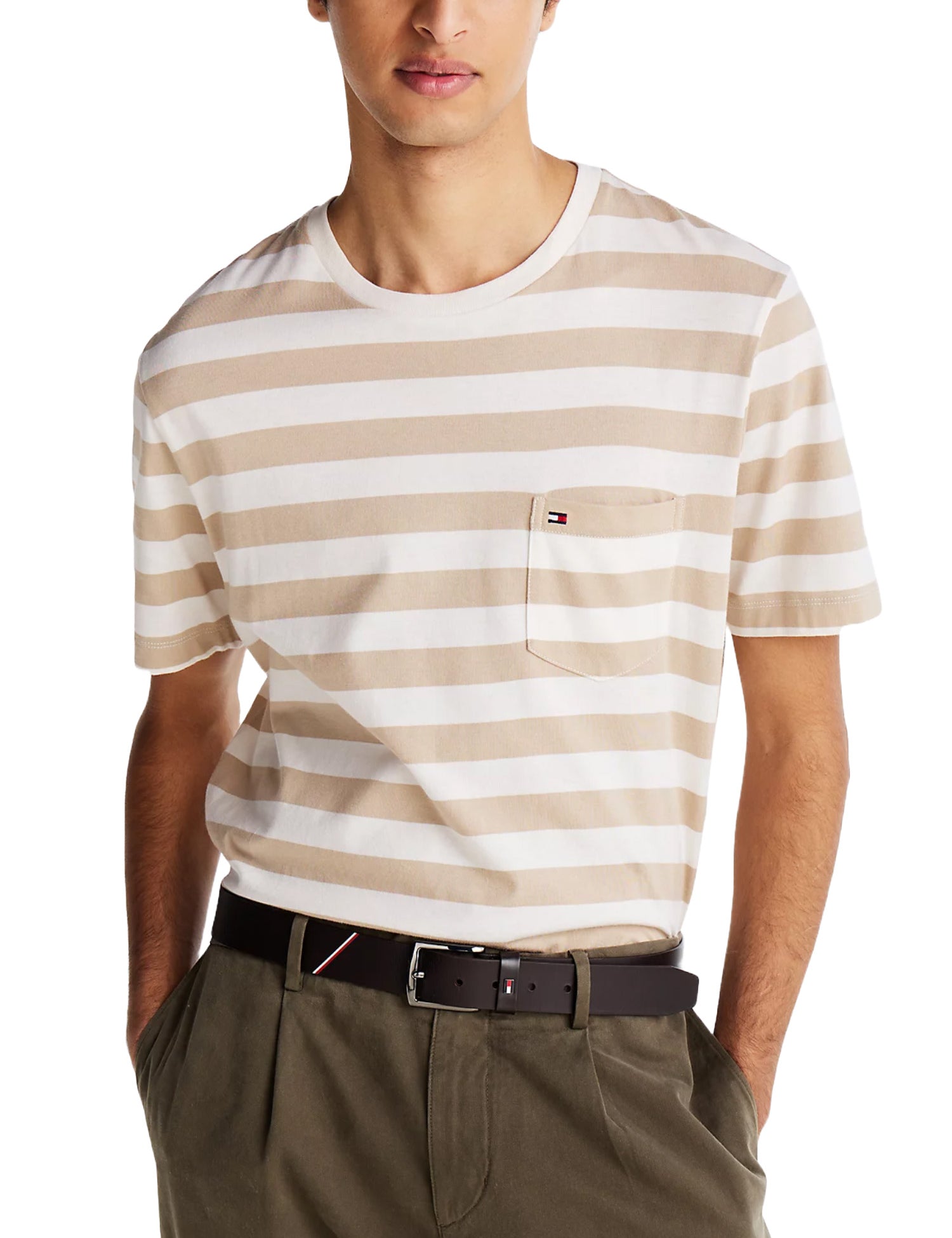 T-shirt Beige Tommy Hilfiger