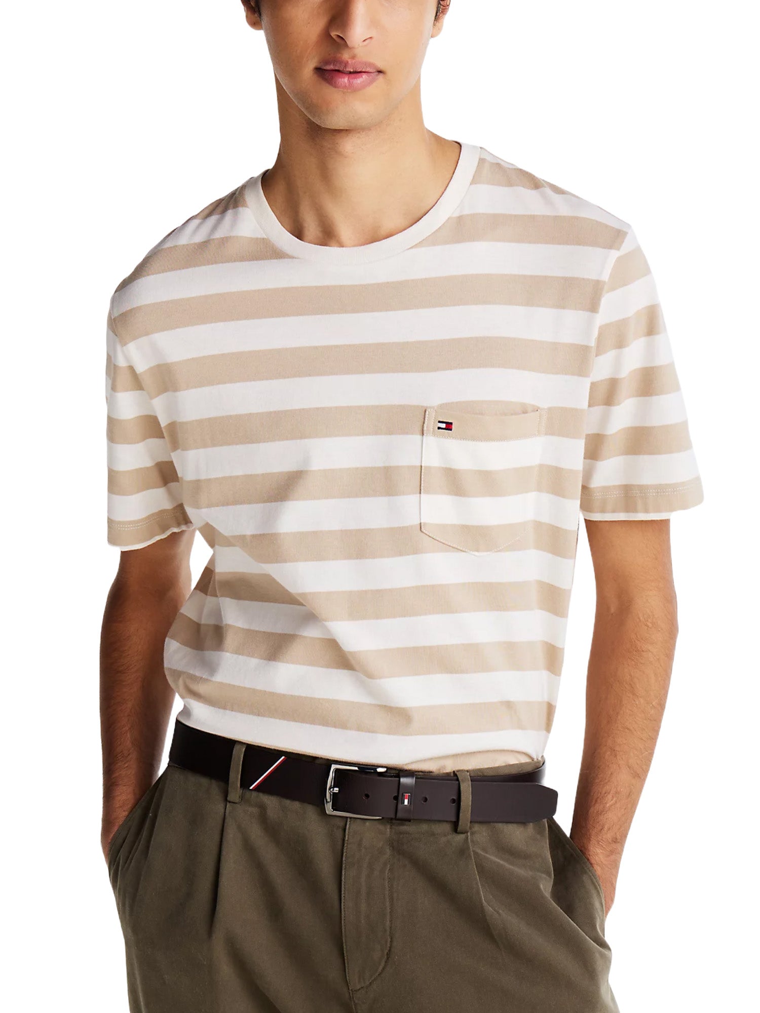 T-shirt Beige Tommy Hilfiger