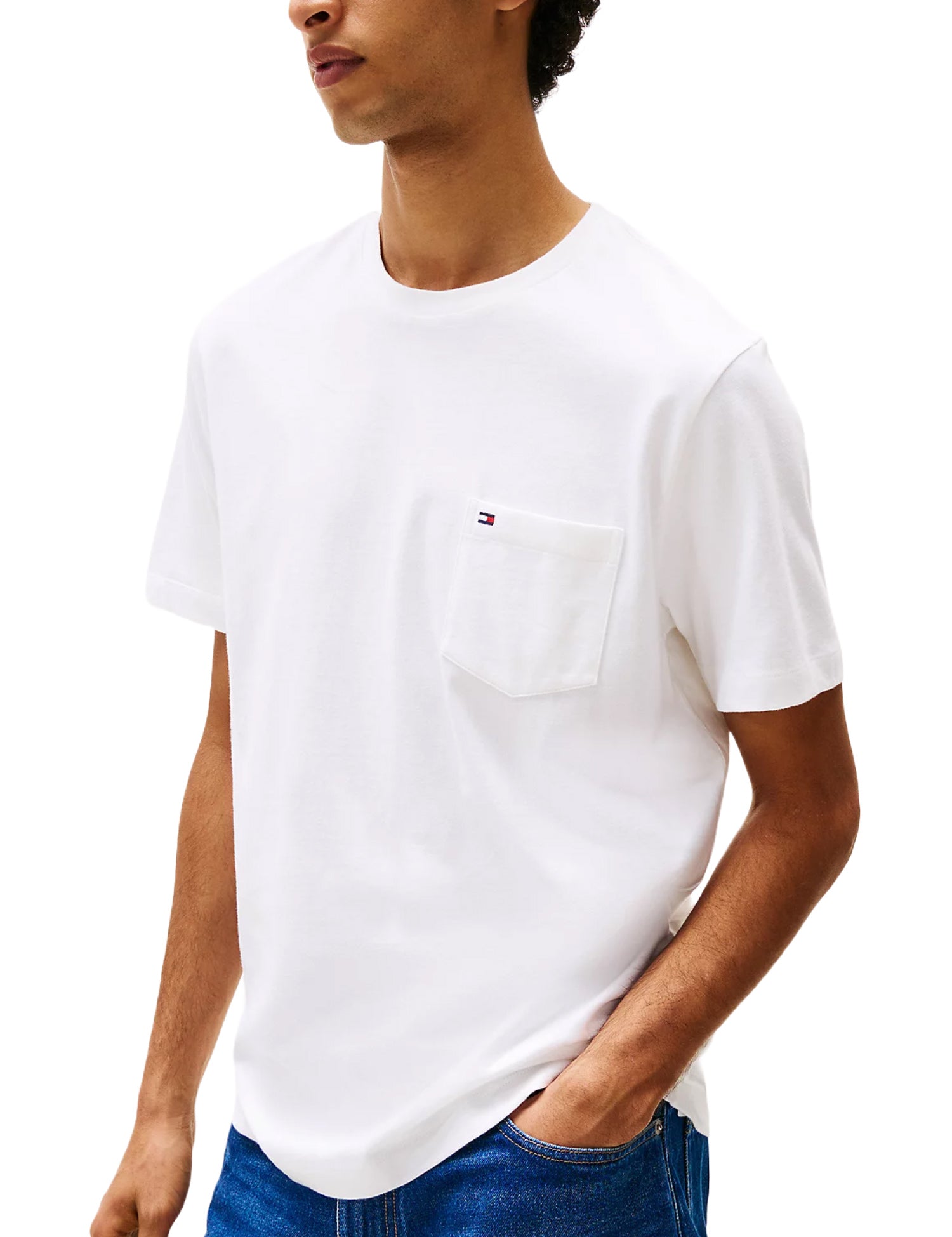 T-shirt Bianco Tommy Hilfiger