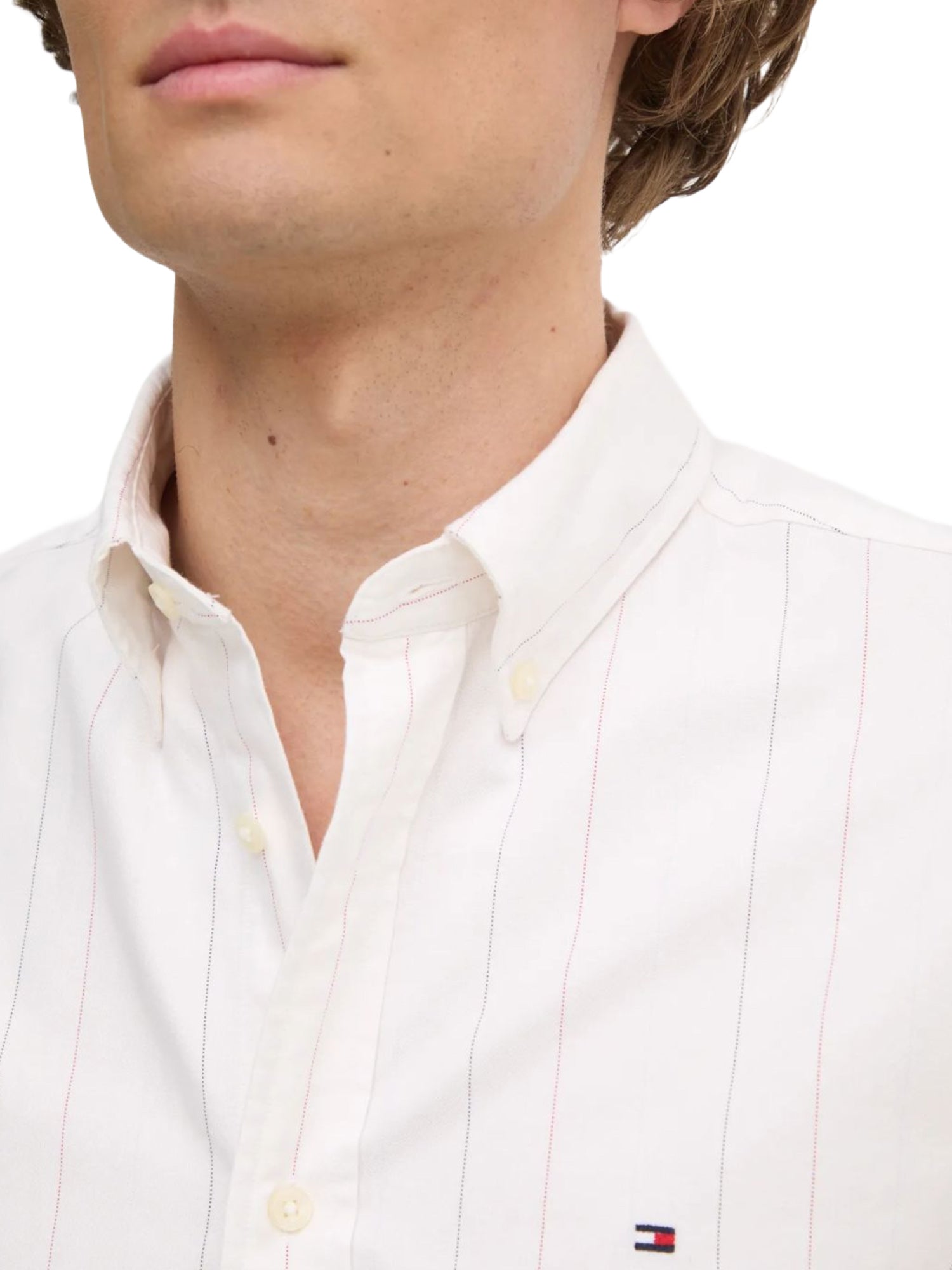 Camicie Bianco Tommy Hilfiger