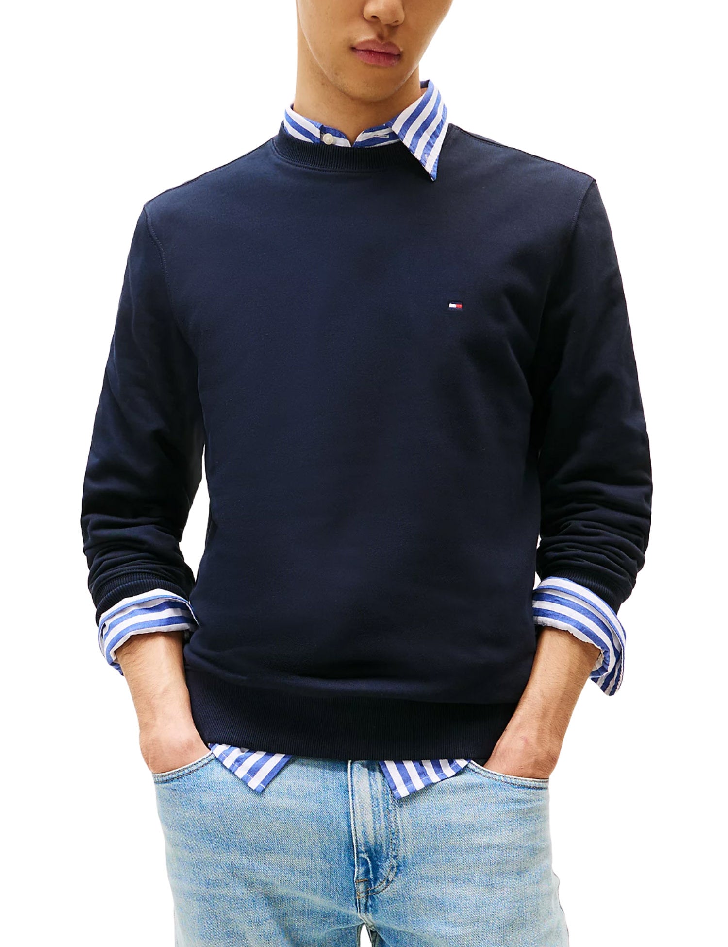 Felpe Blu Scuro Tommy Hilfiger