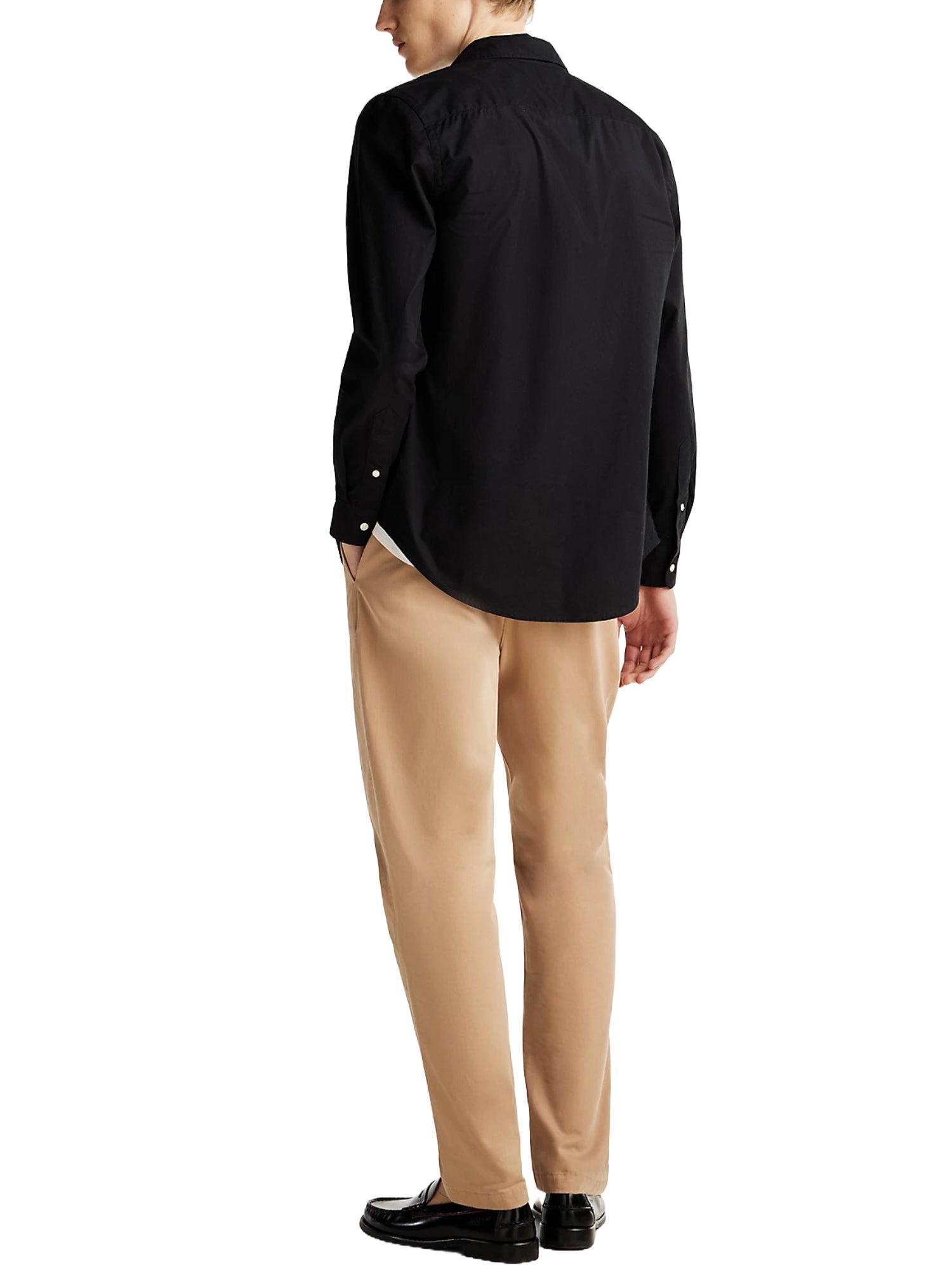 Camicie Nero Tommy Hilfiger