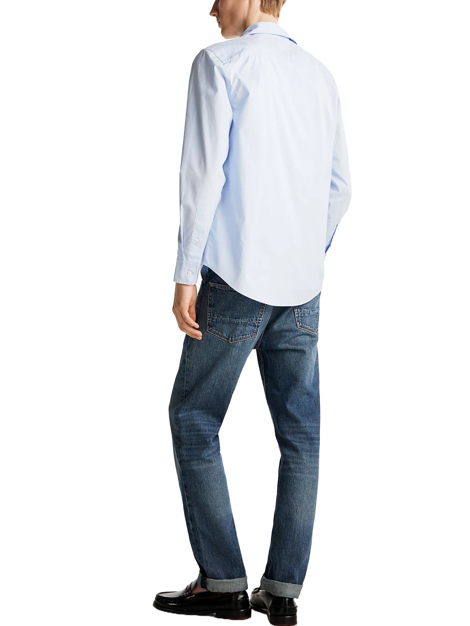 Camicie Celeste Tommy Hilfiger