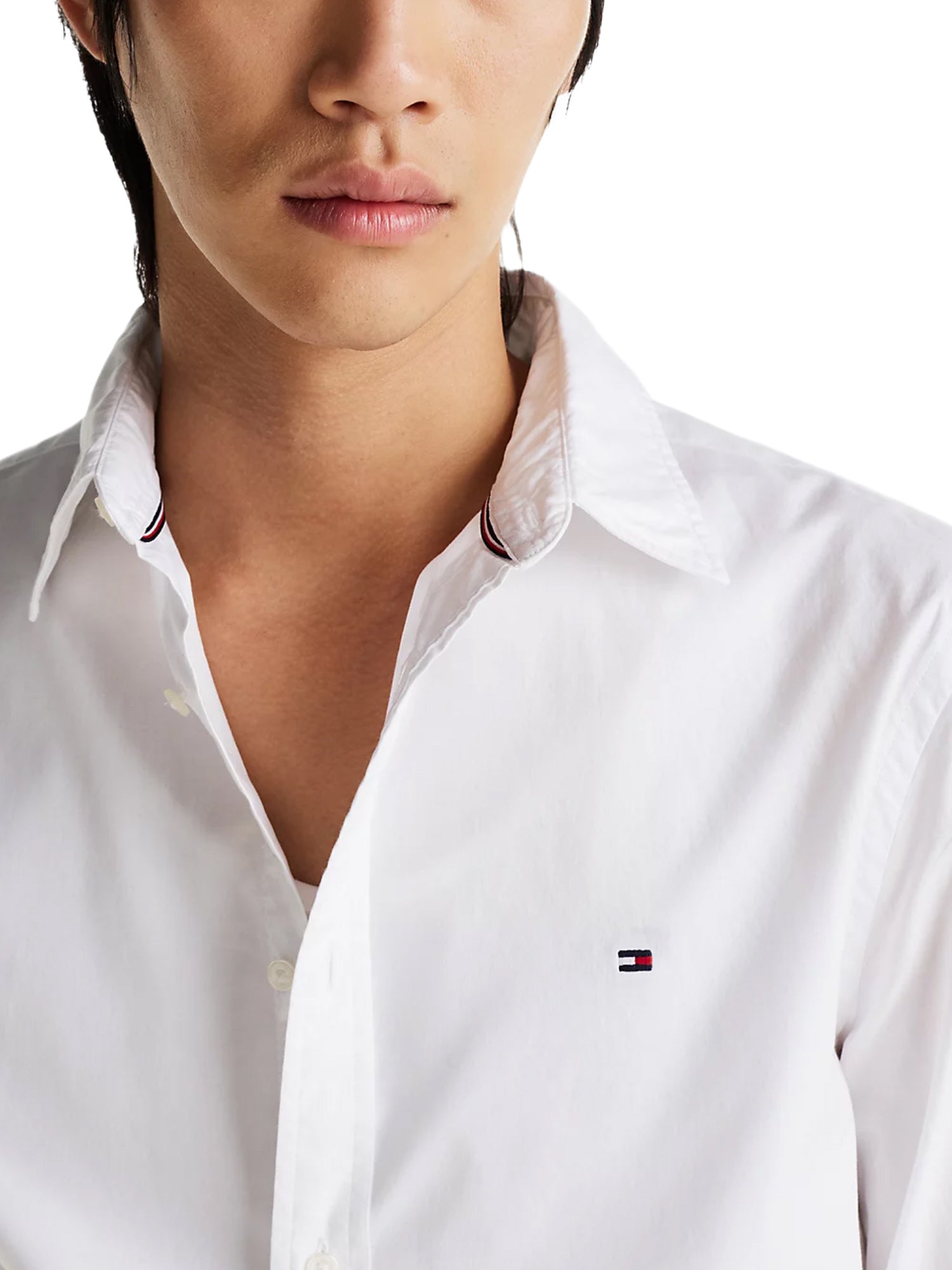 Camicie Bianco Tommy Hilfiger