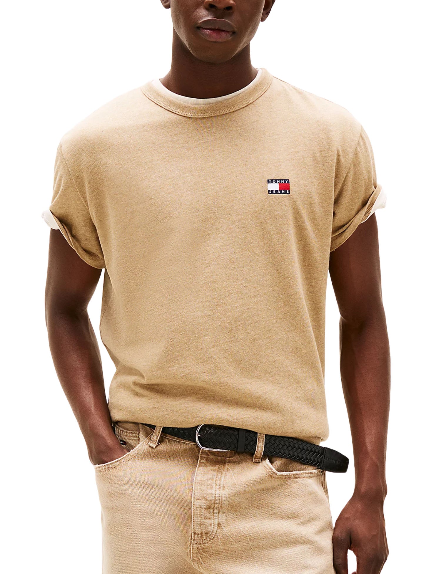 T-shirt Cammello Tommy Jeans