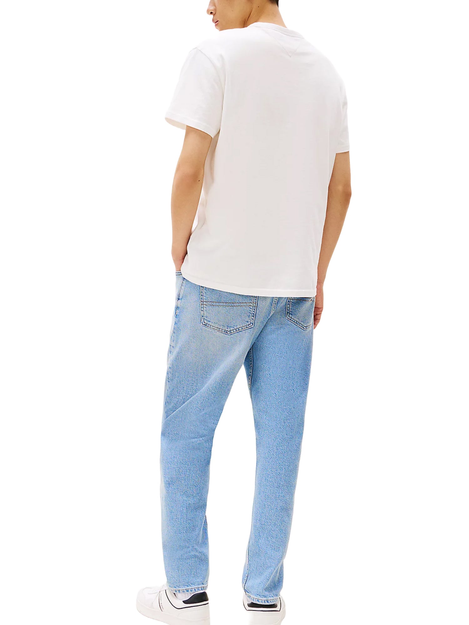 T-shirt Avorio Tommy Jeans