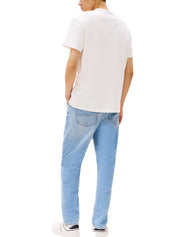 T-shirt Avorio Tommy Jeans