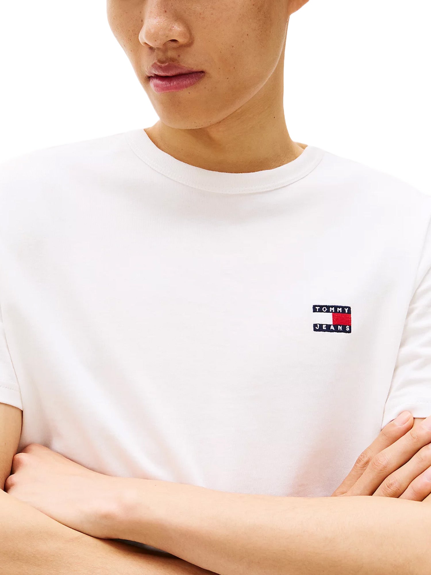 T-shirt Avorio Tommy Jeans