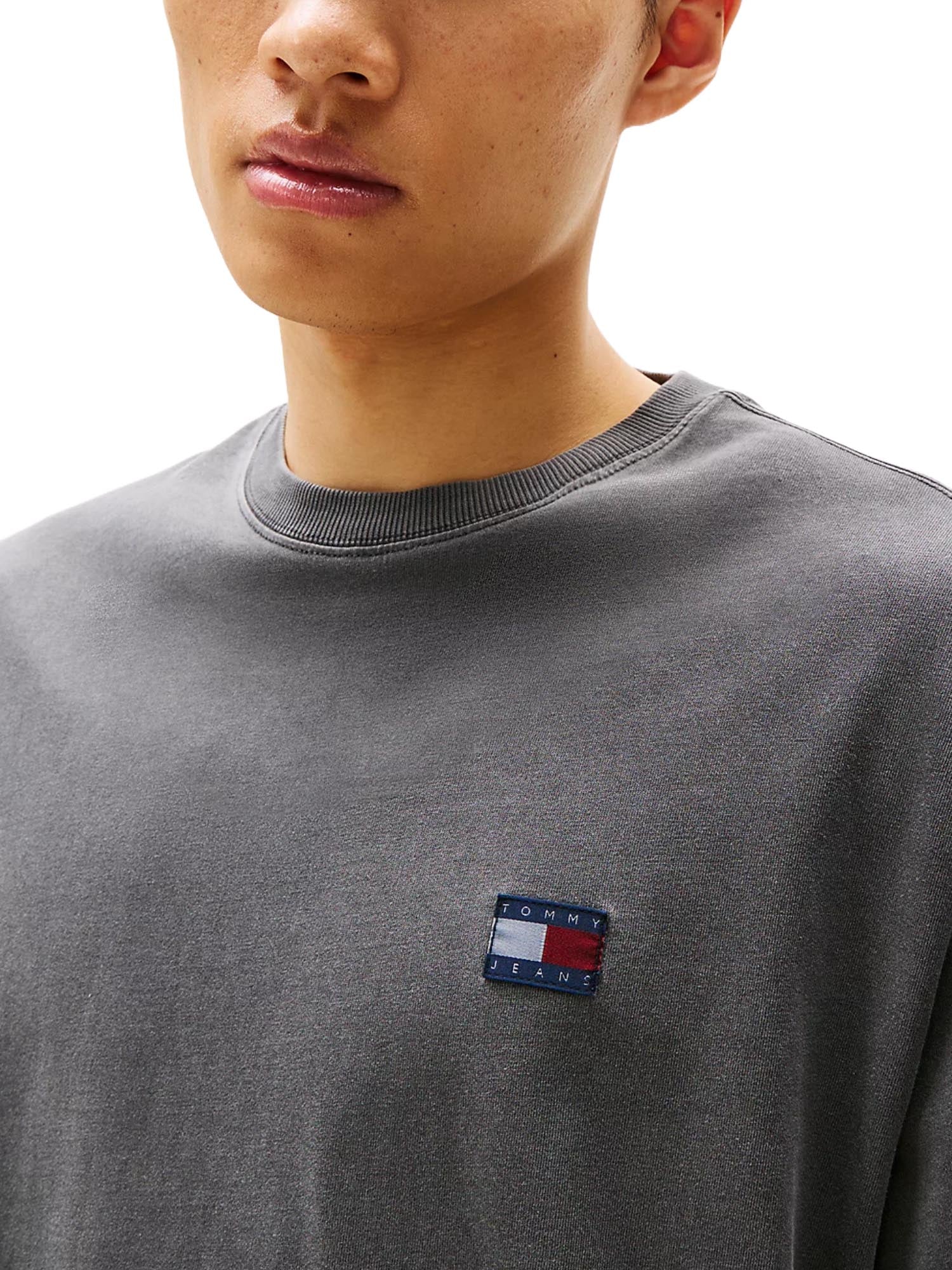 T-shirt Grigio Tommy Jeans