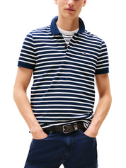 Polo Bianco Blu Tommy Jeans