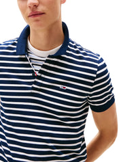 Polo Bianco Blu Tommy Jeans