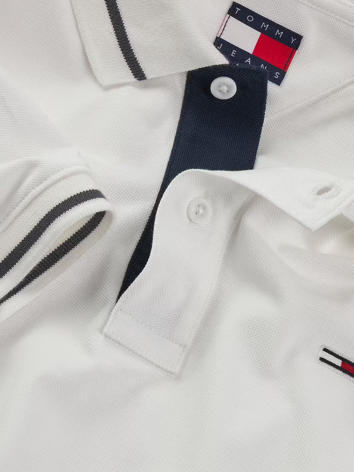 Polo Bianco Tommy Jeans