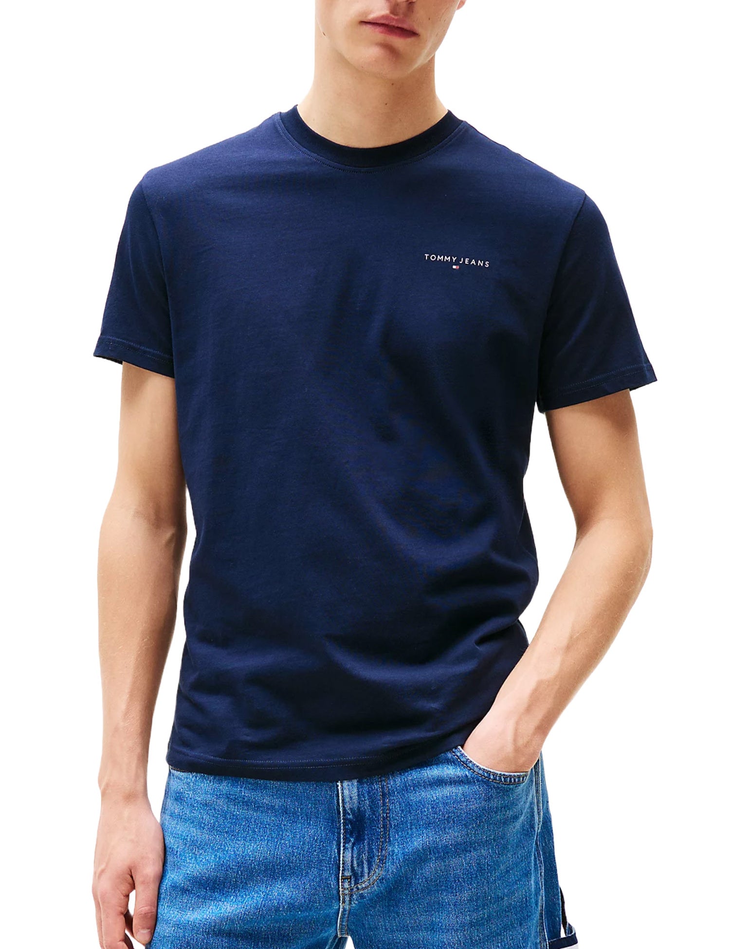 T-shirt Blu Scuro Tommy Jeans