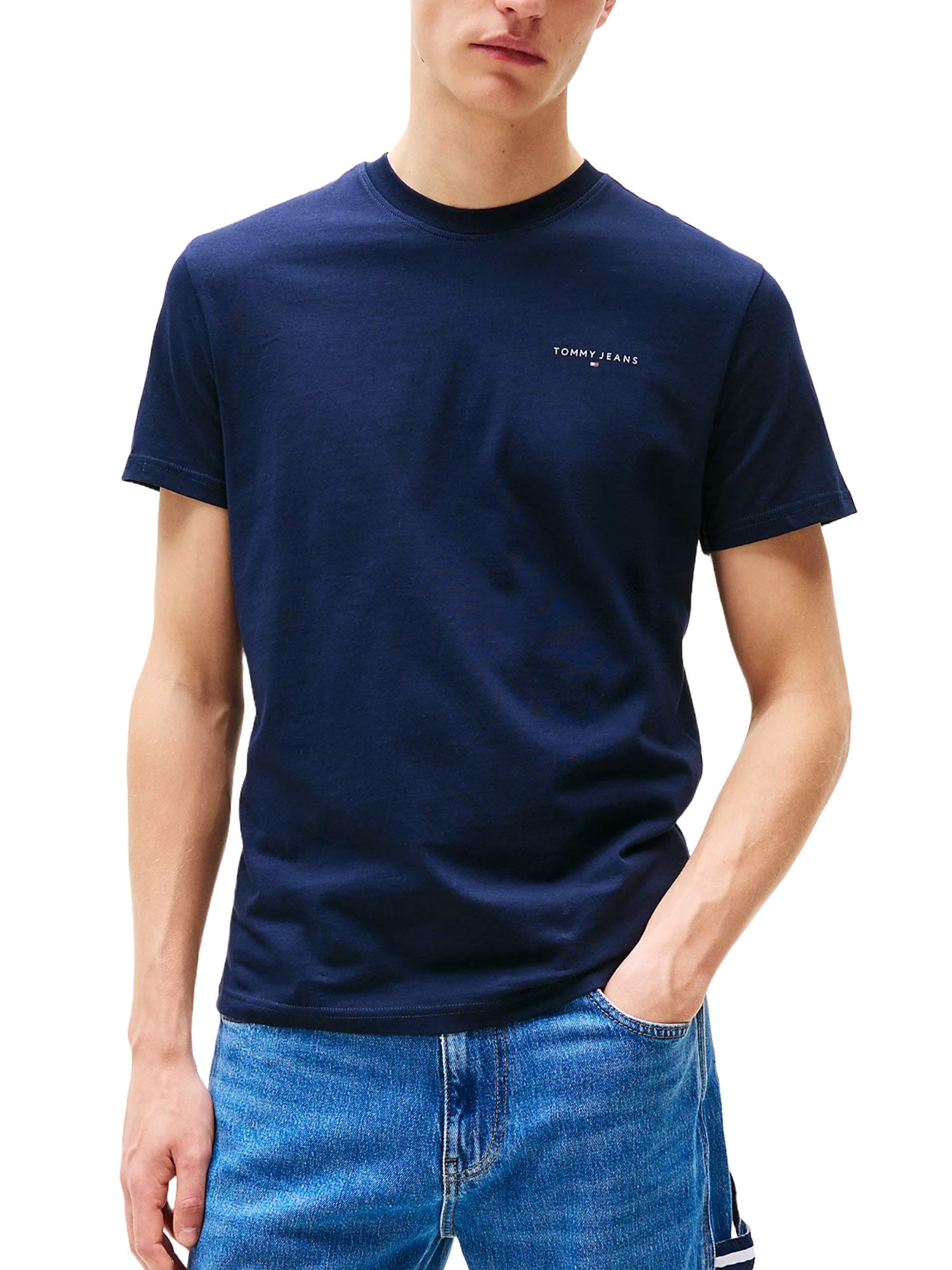 T-shirt Blu Scuro Tommy Jeans