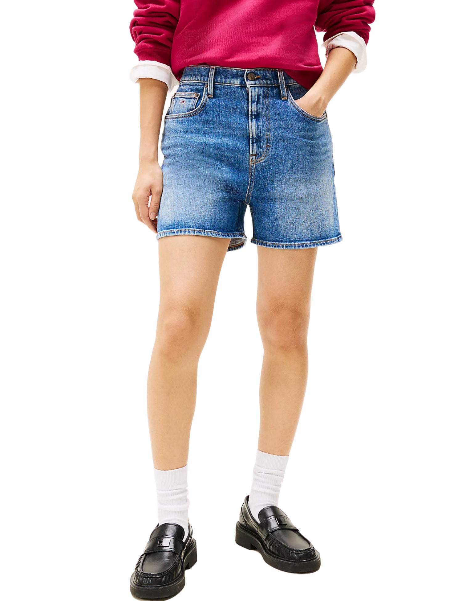Shorts Blu Tommy Jeans