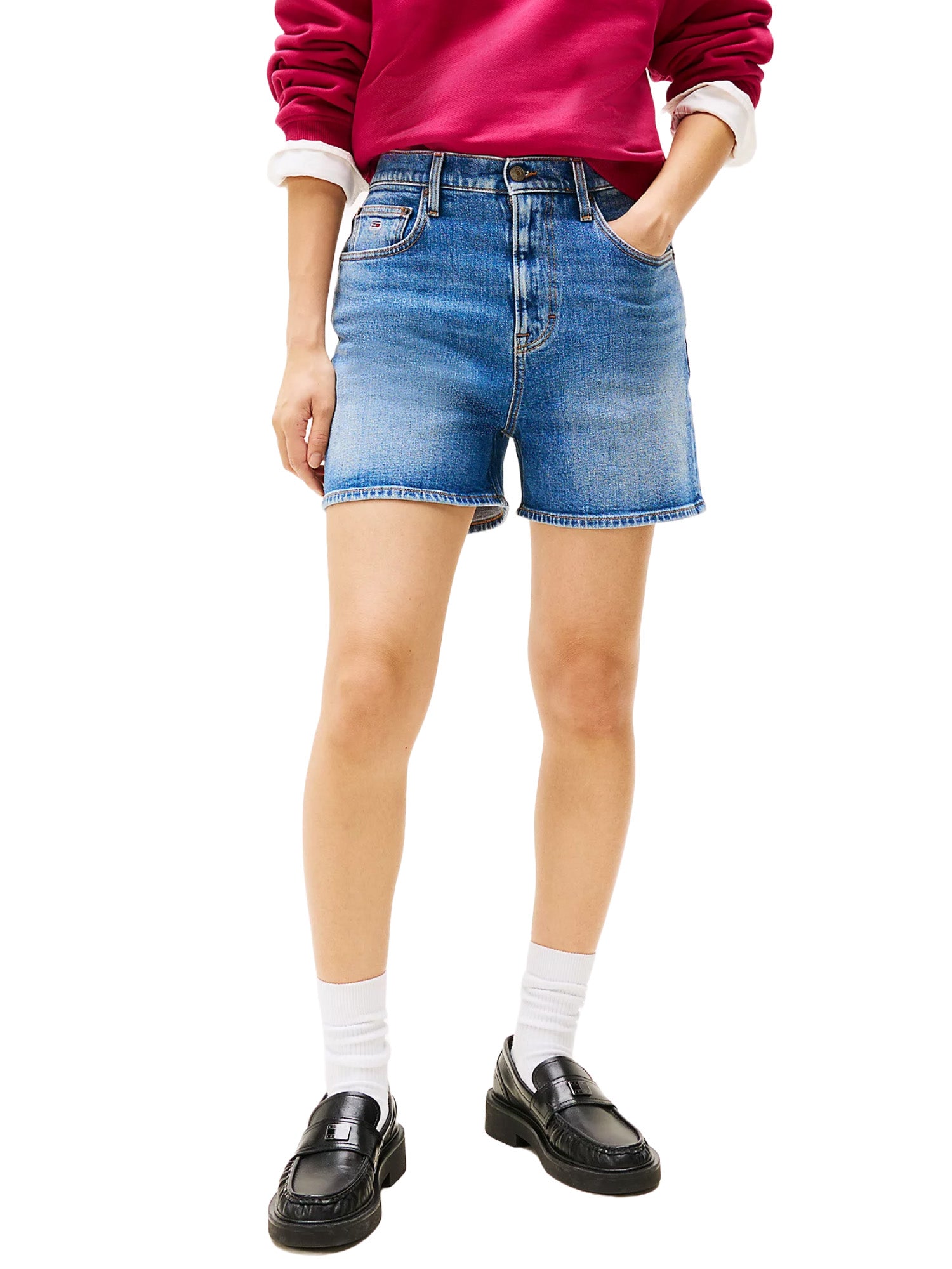 Shorts Blu Tommy Jeans