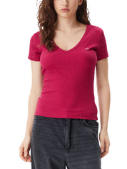 T-shirt Bordeaux Tommy Jeans