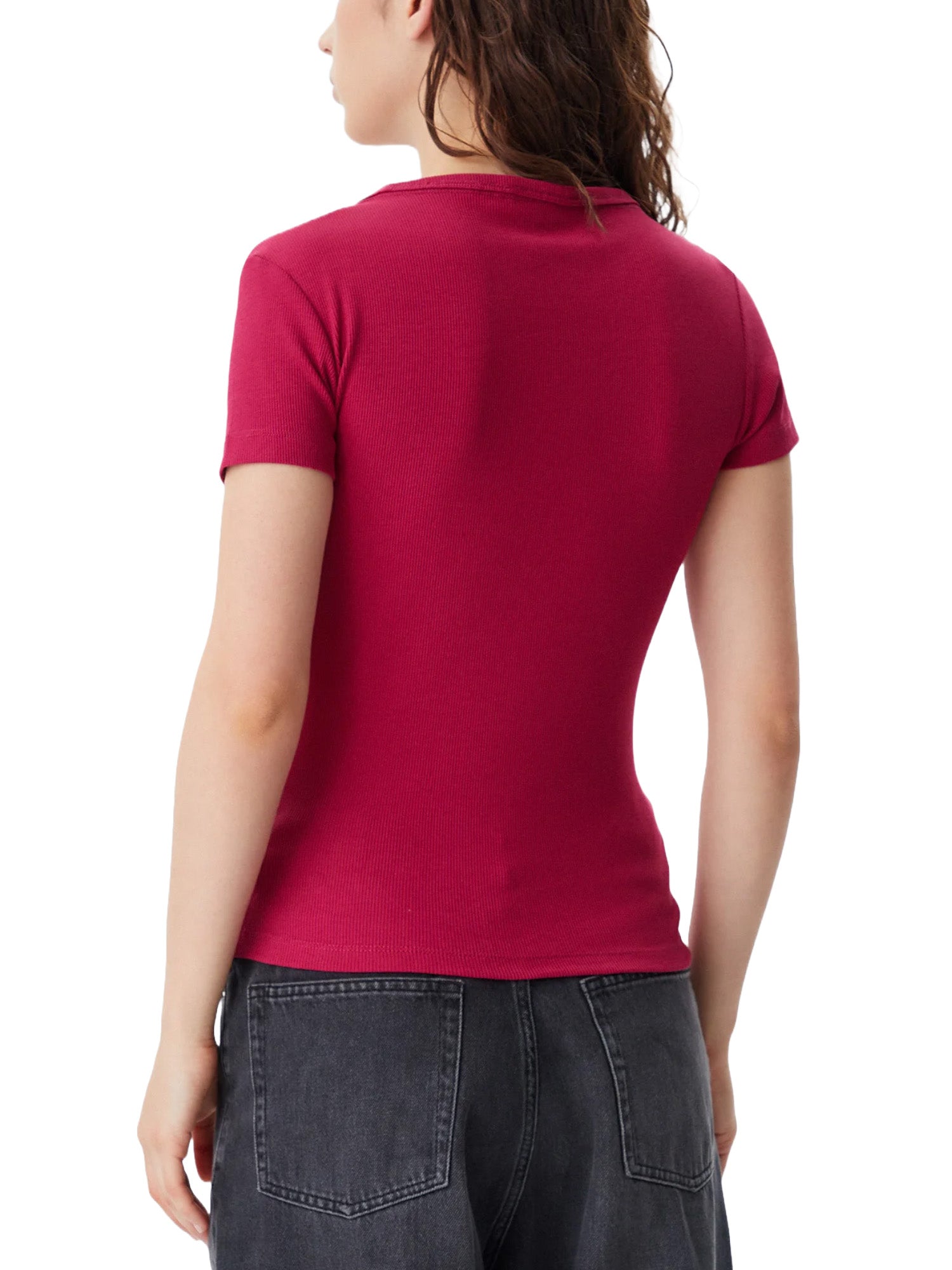 T-shirt Bordeaux Tommy Jeans