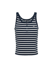 Canotte Blu Bianco Tommy Jeans
