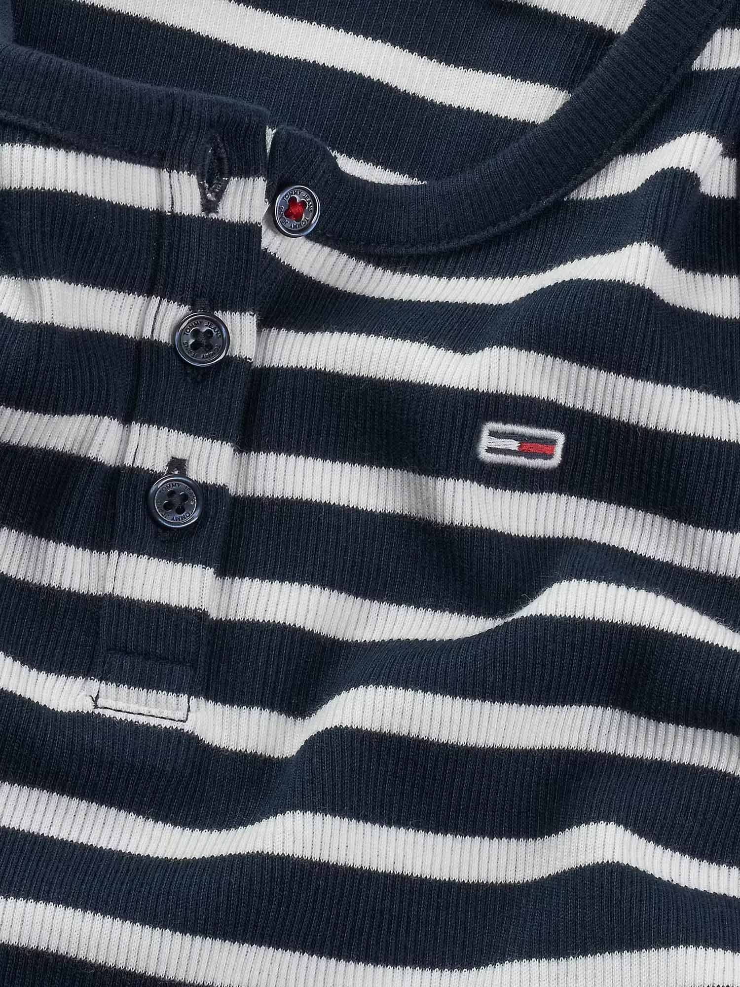 Canotte Blu Bianco Tommy Jeans