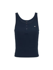 Canotte Blu Scuro Tommy Jeans