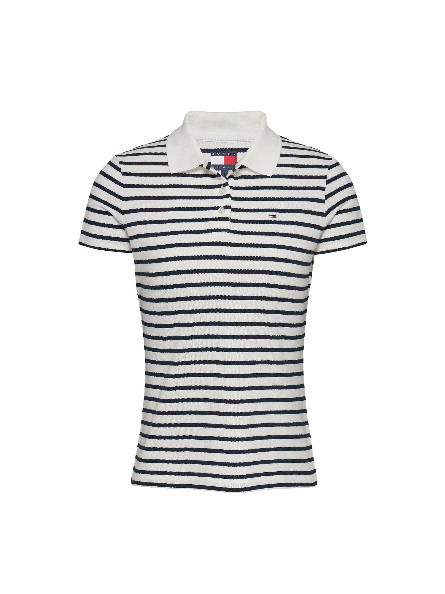 Polo Bianco Blu Tommy Jeans