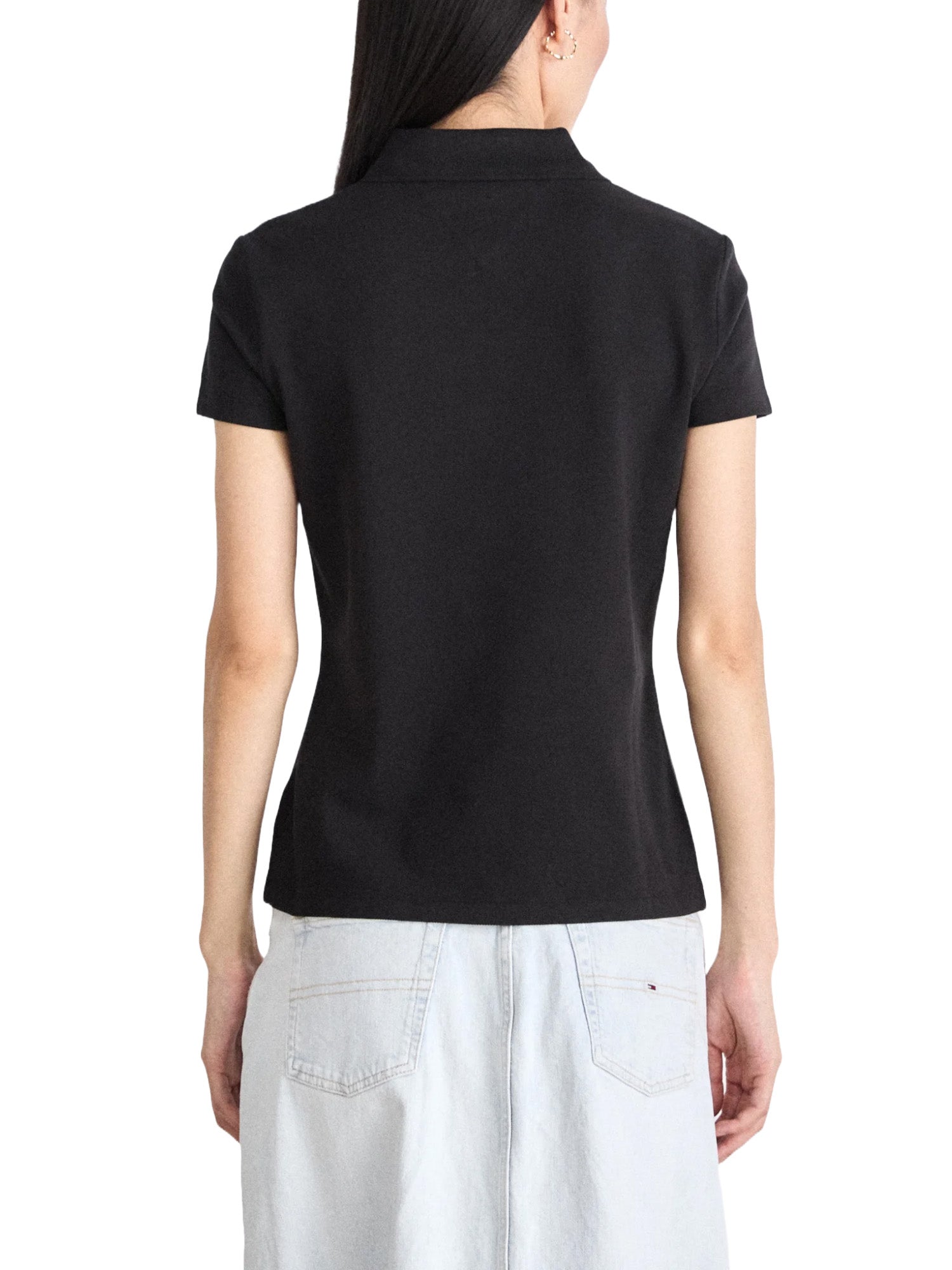 Polo Nero Tommy Jeans