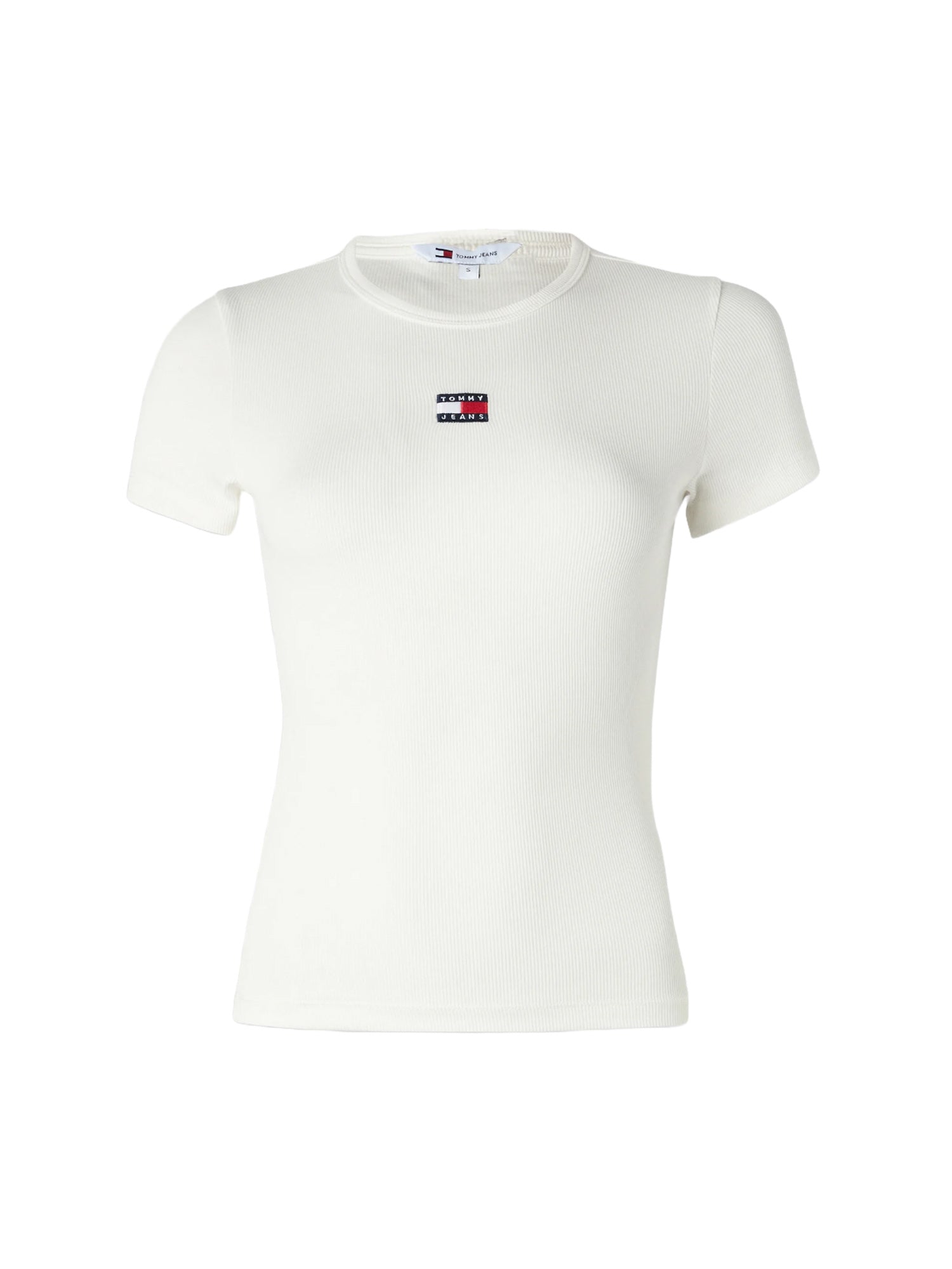 T-shirt Avorio Tommy Jeans
