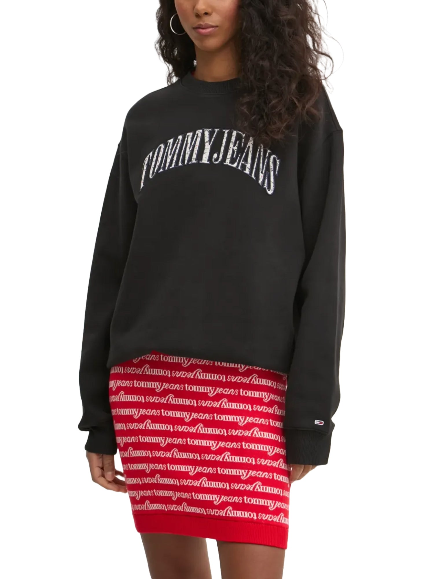 Felpe Nero Tommy Jeans