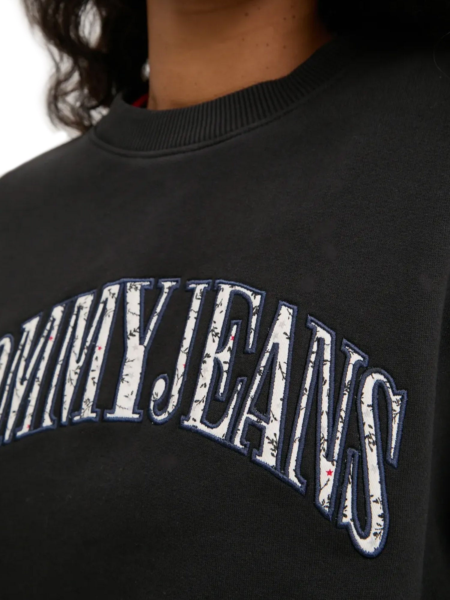 Felpe Nero Tommy Jeans