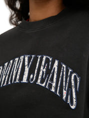 Felpe Nero Tommy Jeans