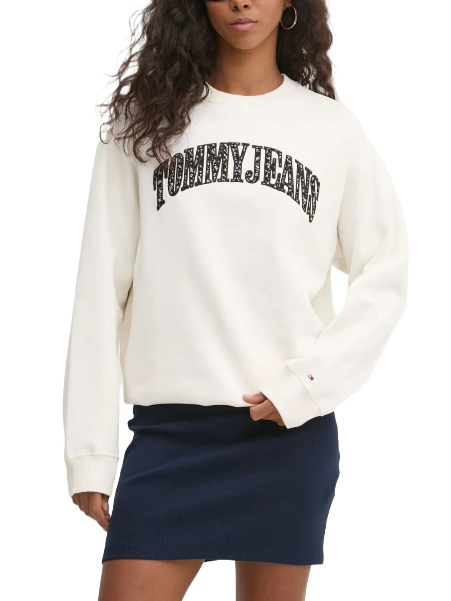 Felpe Avorio Tommy Jeans