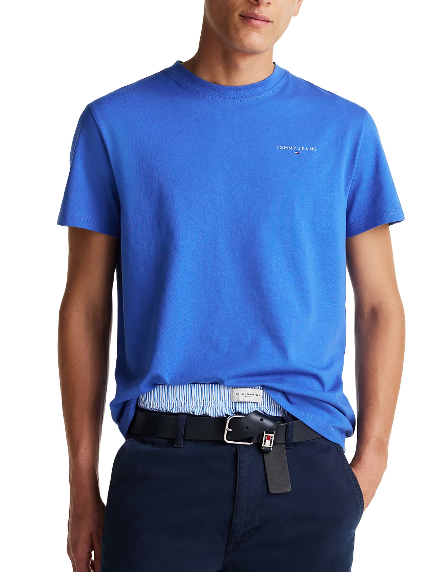 T-shirt Blu Chiaro Tommy Jeans