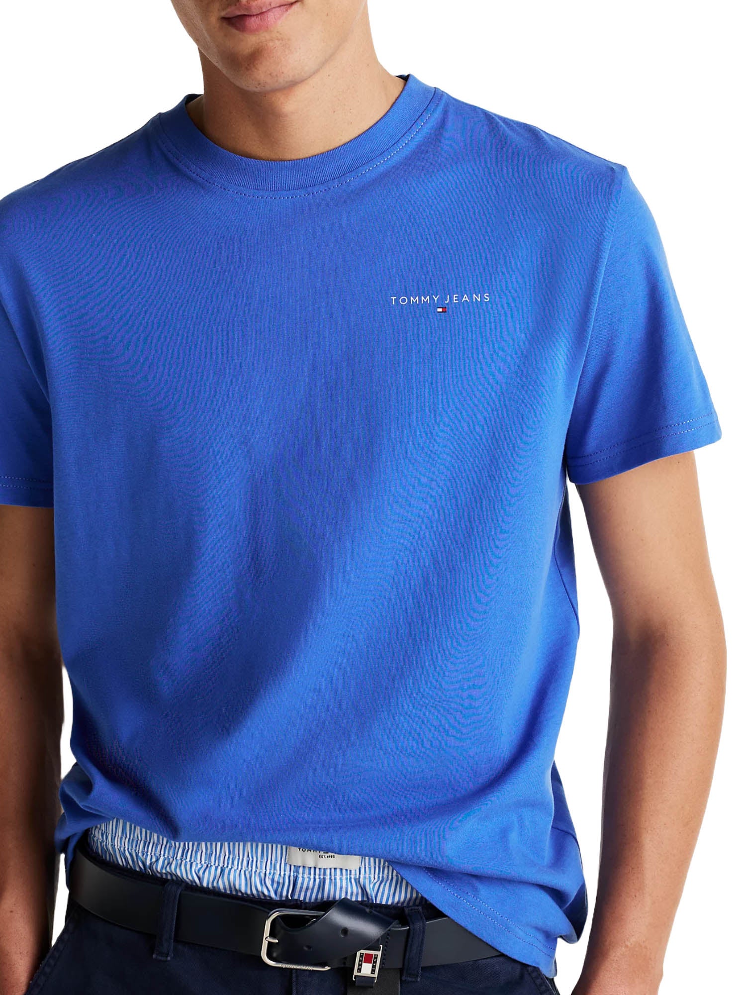 T-shirt Blu Chiaro Tommy Jeans