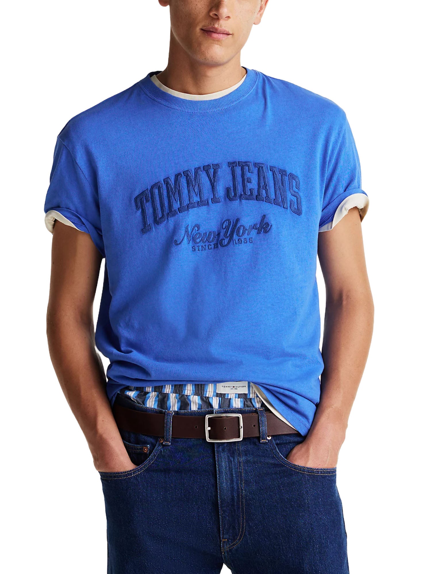 T-shirt Blu Tommy Jeans
