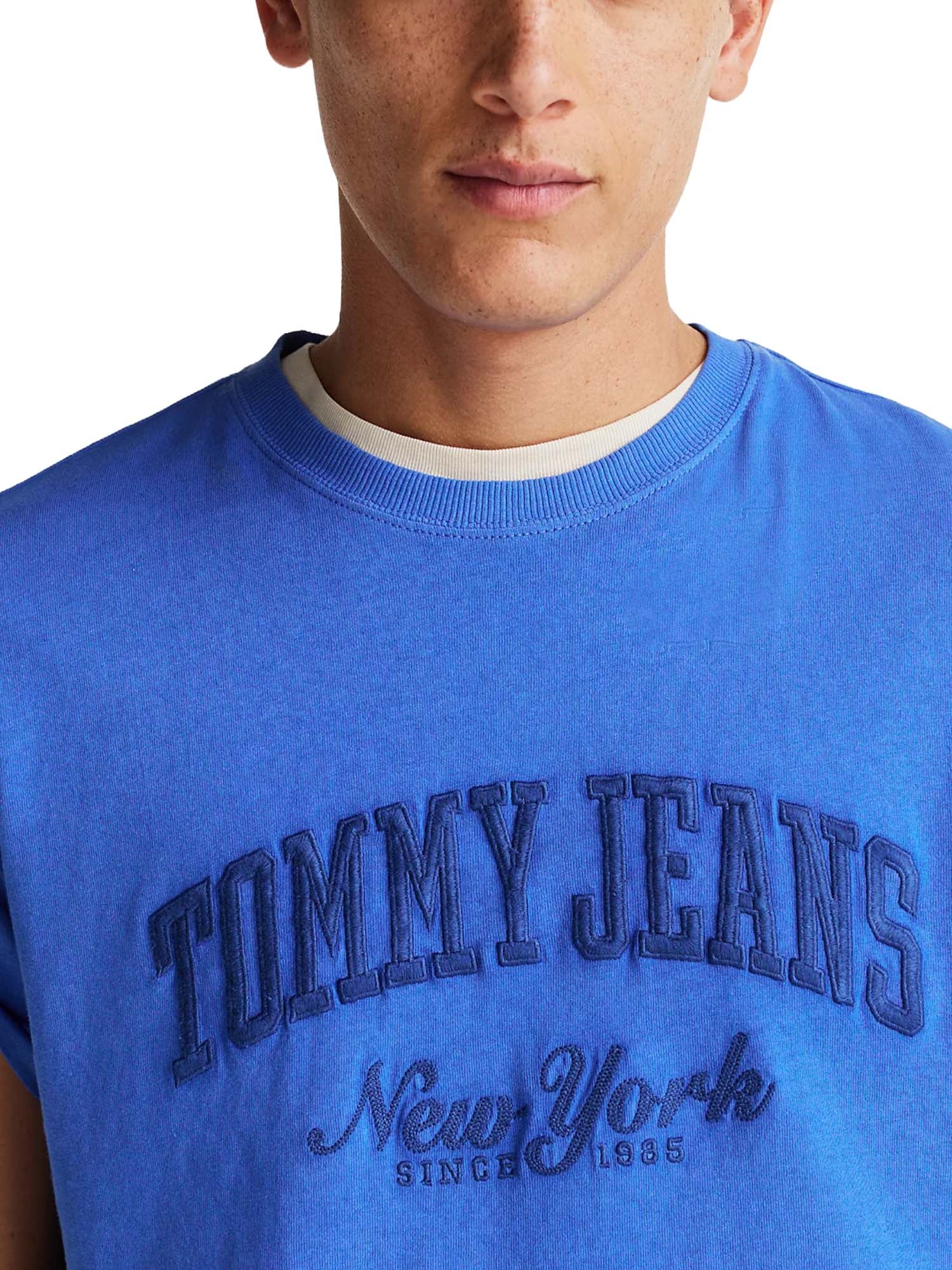 T-shirt Blu Tommy Jeans