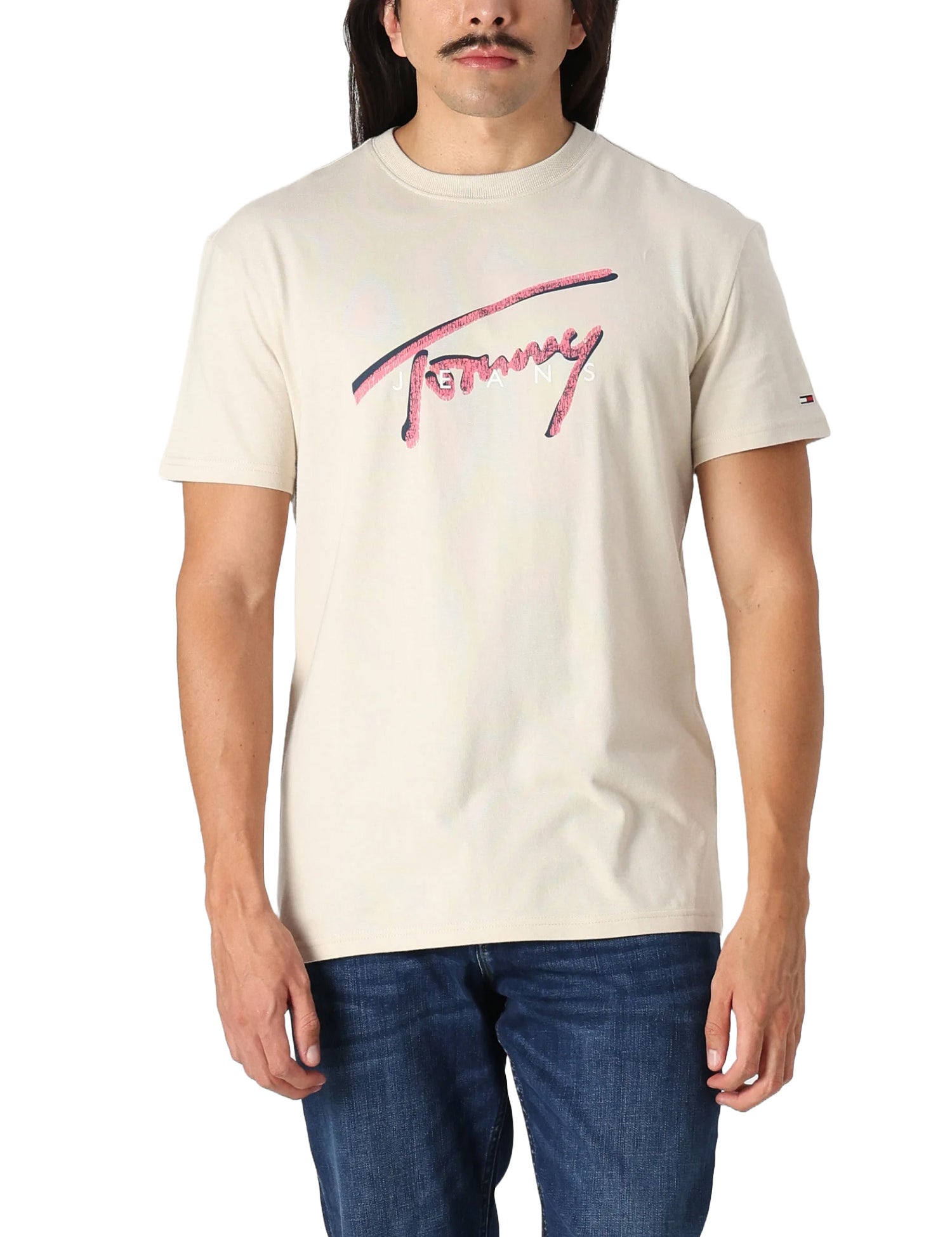 T-shirt Beige Tommy Jeans