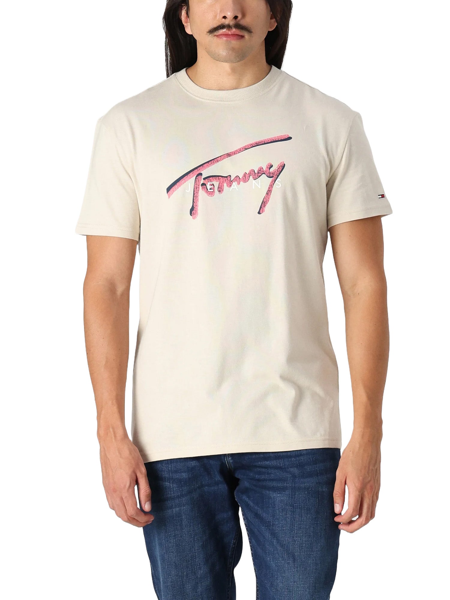 T-shirt Beige Tommy Jeans