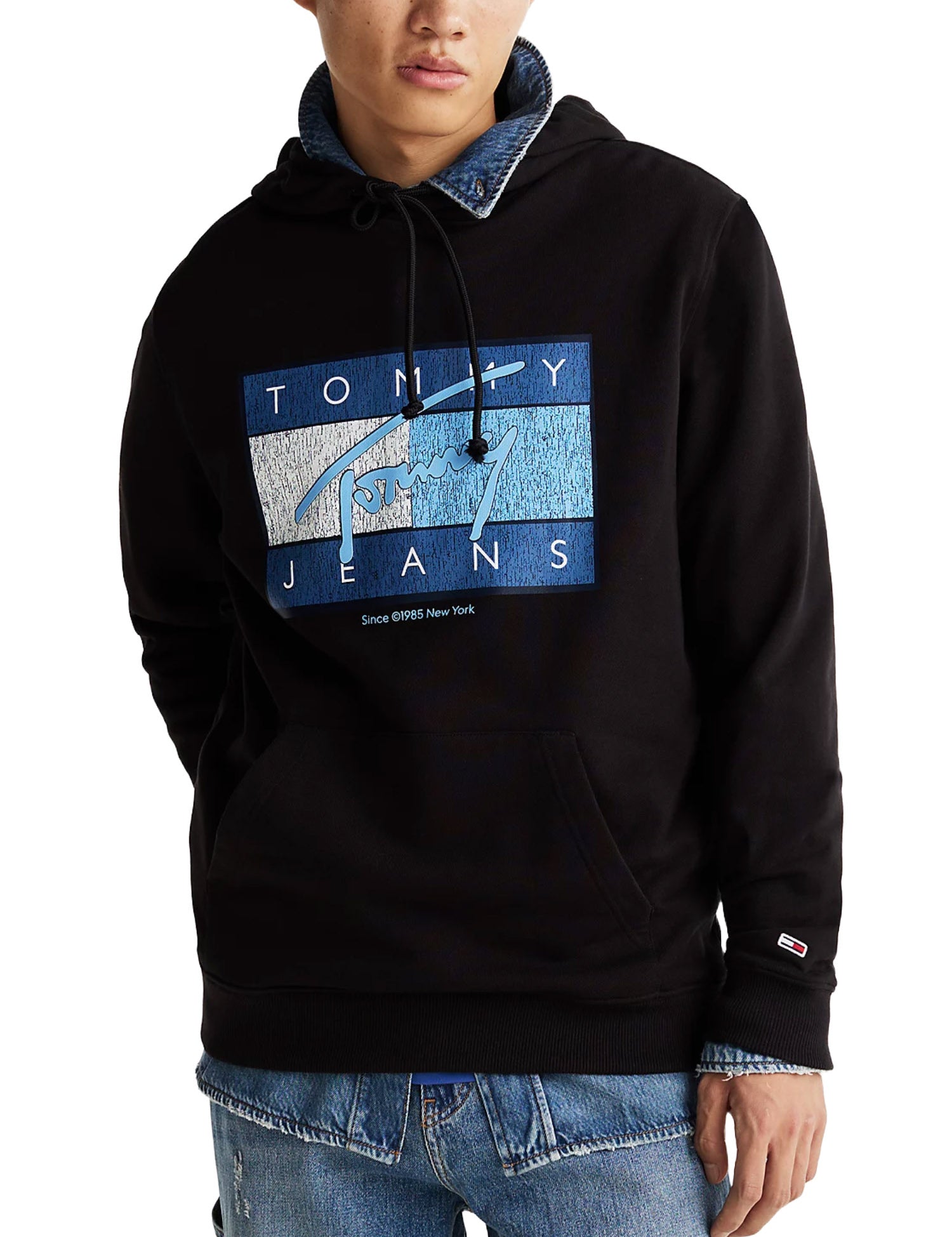 Felpe Nero Tommy Jeans