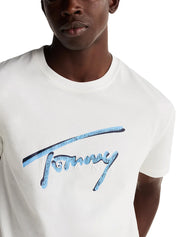 T-shirt Avorio Tommy Jeans