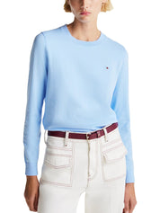 Maglioncini Celeste Tommy Hilfiger