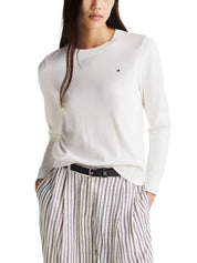 Maglioncini Avorio Tommy Hilfiger