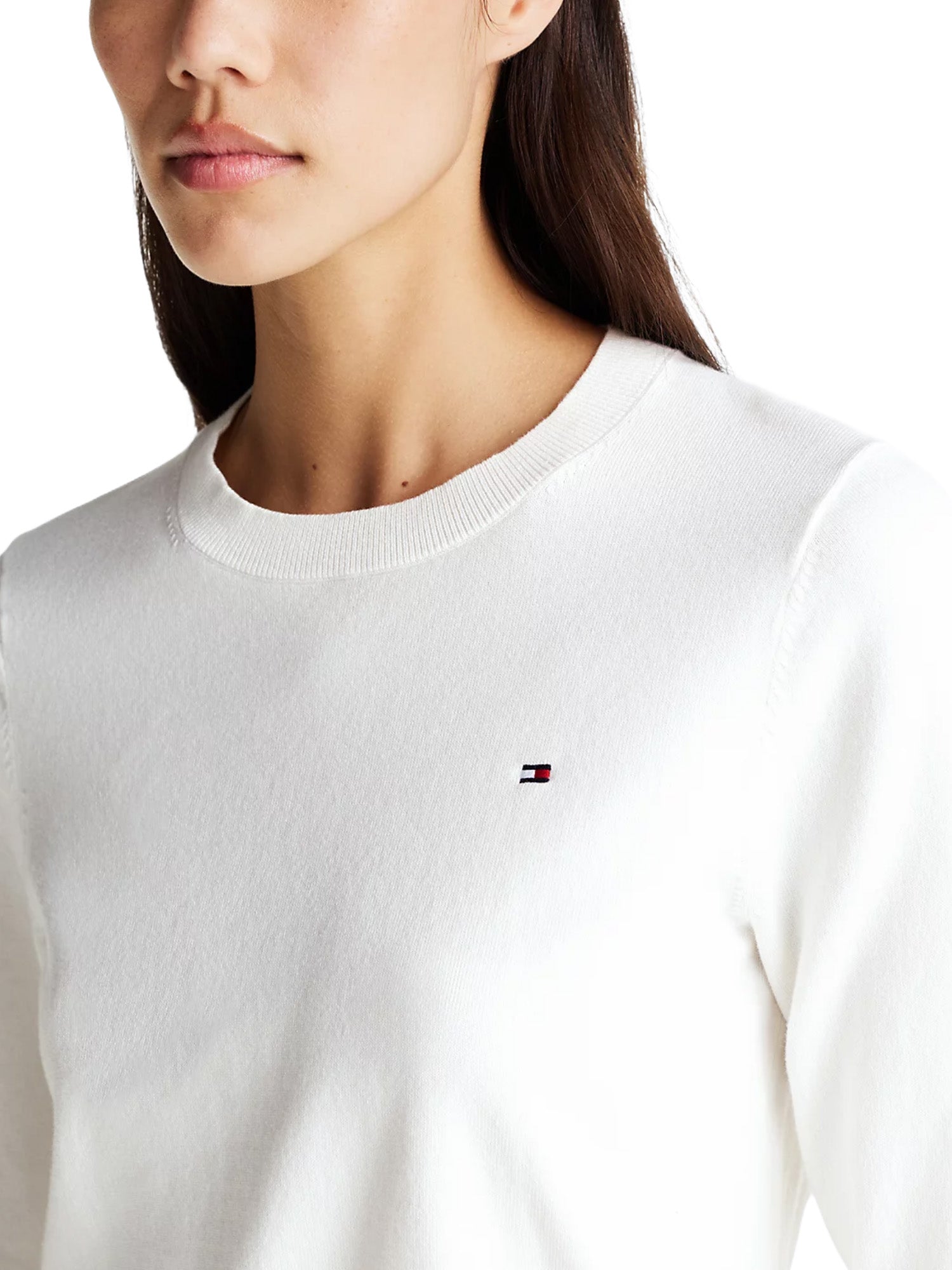 Maglioncini Avorio Tommy Hilfiger