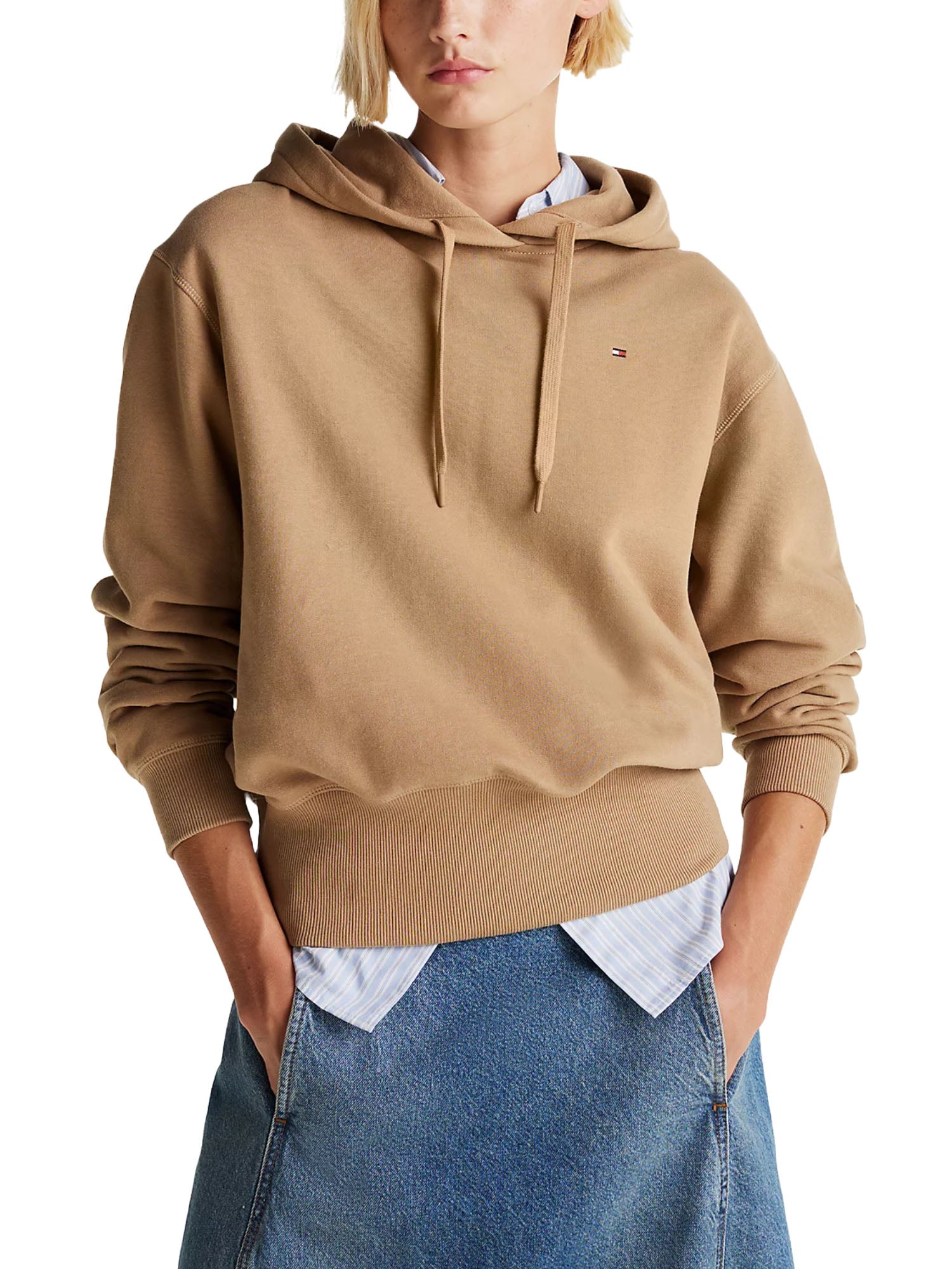 Felpe Beige Tommy Hilfiger