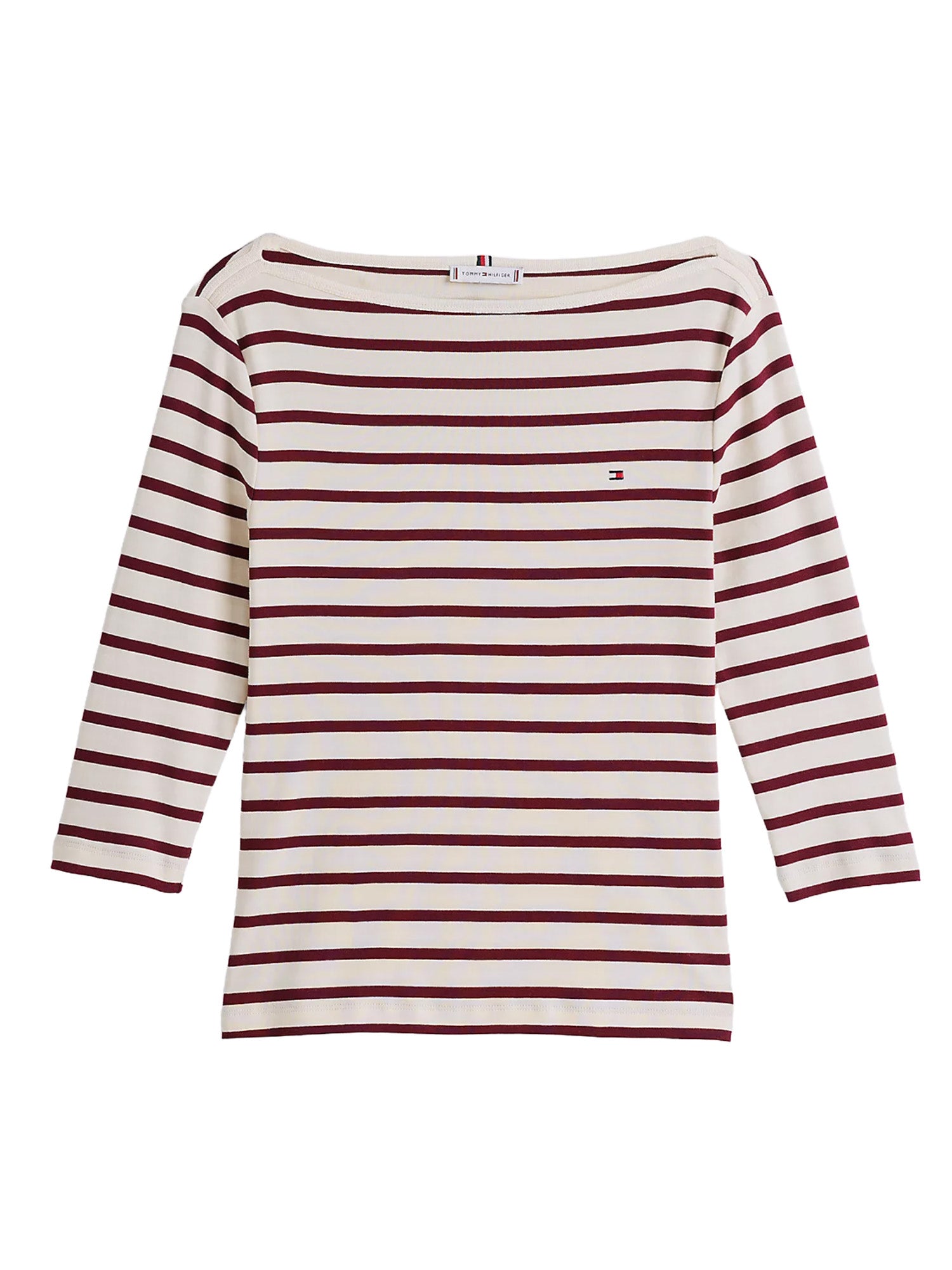 T-shirt Bordeaux Tommy Hilfiger