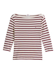 T-shirt Bordeaux Tommy Hilfiger