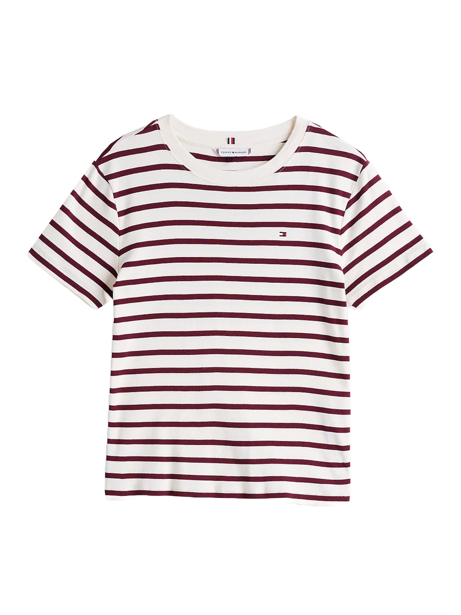 T-shirt Bordeaux Tommy Hilfiger