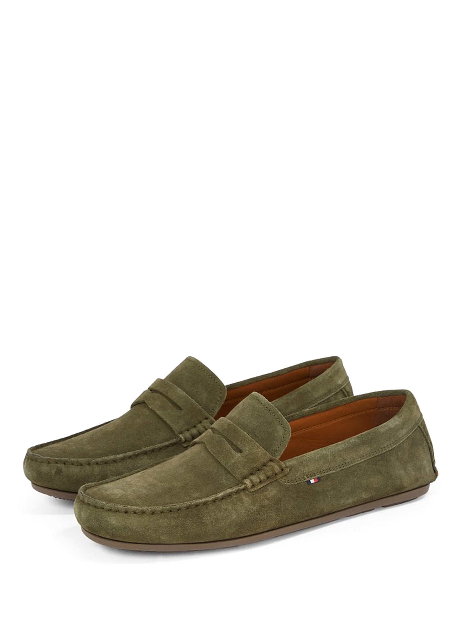 Mocassini Verde Tommy Hilfiger