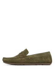 Mocassini Verde Tommy Hilfiger