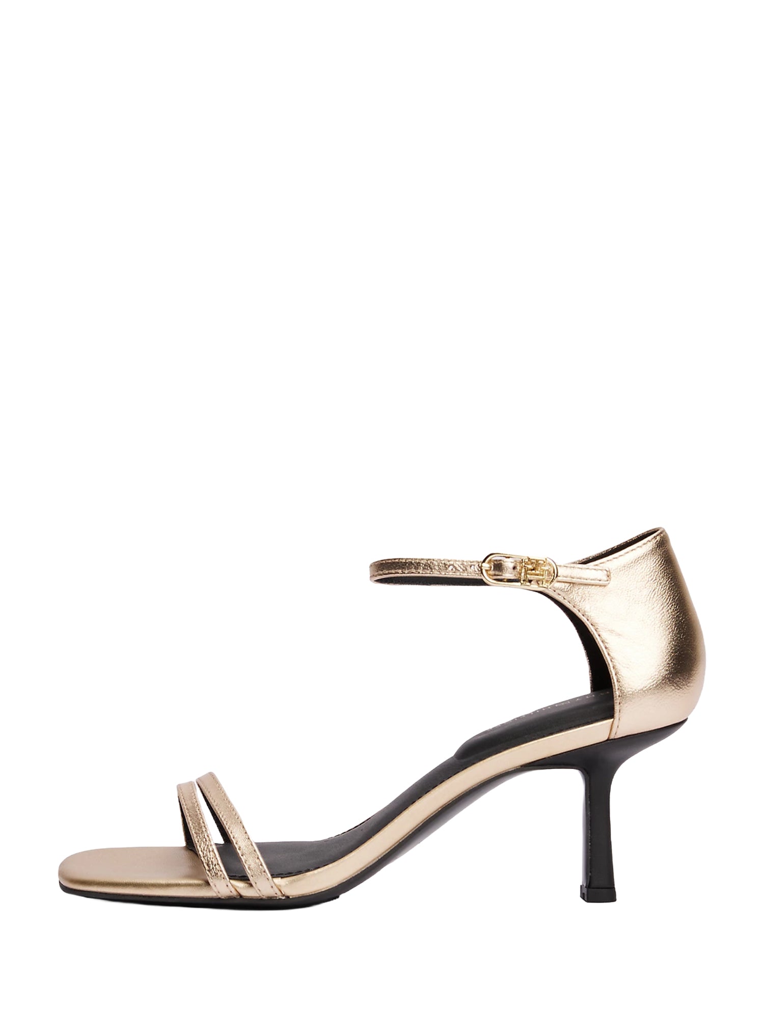 Sandali tacco Dorato Tommy Hilfiger